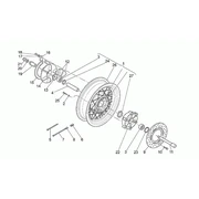 Roue arrière