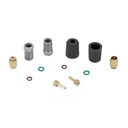 KIT RECHANGE (RACCORD + OLIVE + JOINT) STAR POUR FREINAGE POUR 2 ET 4 PISTONS