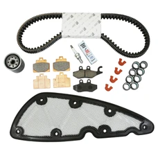 KIT ENTRETIEN MAXISCOOTER ORIGINE PIAGGIO 350 MP3 MAXI SPORT 2018> (AVEC PLAQUETTES DE FREIN) -1R000371