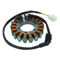 STATOR ALLUMAGE MAXISCOOTER ADAPTABLE MOTEUR PIAGGIO/APRILIA 850 NA MANA 2008>2014, SRV ABS 2012>2018/GILERA 800 GP 2008>2014  4T V TWIN INJECTION LC  (18 PÔLES - TRIPHASE 450W)  (R.O 58145R)  -SGR-