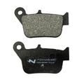 PLAQUETTE DE FREIN NEWFREN POUR SYM 400 MAXSYM 2011> AR, 500 MAXSYM 2020> AR, 600 MAXSYM 2014> AR (L 83mm - H 47.7mm - P 11.8mm) (FD0490BE) (ELITE ORGANIQUE)