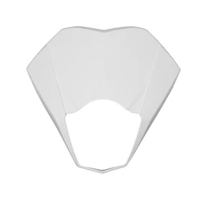 PLAQUE PHARE/TETE DE FOURCHE 50 A BOITE ADAPTABLE RIEJU 50 MRT 2009>2021, MRT ENDURO 2009>2021, MRT PRO 2009>2021, MRT SM 2009>2021 BLANC BRILLANT -P2R