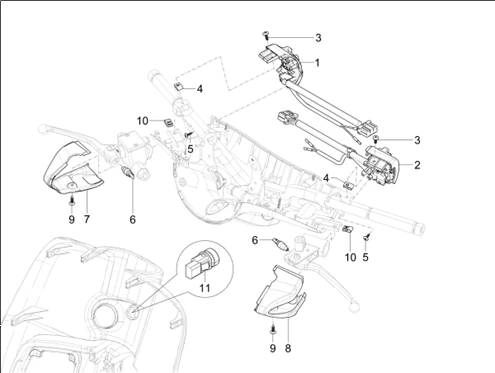 Inverseurs - Commutateurs - Boutons - Interrupteurs