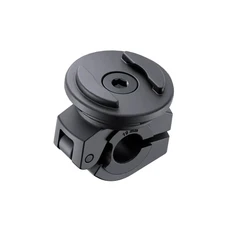 SMARTPHONE HOLDER - FOR MOTORBIKE SP CONNECT - UNIVERSAL KIT INCLUDING :Bracket on mirror leg - Black - Adjustable 360- (Ø10, 12, 14, 16 mm)