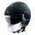 CASQUE JET MT VIALE SV S DOUBLE ECRANS UNI NOIR MAT   S