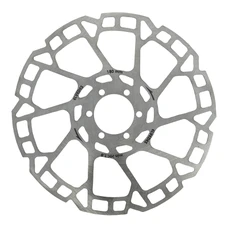 DISQUE DE FREIN ROUTE / VTT 6 TROUS ELVEDES 180 mm ARGENT -EPAISSEUR 2 mm