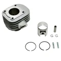 CYLINDRE SCOOT ADAPTABLE MBK 50 OVETTO 2T, MACH G/YAMAHA 50 NEOS 2T, JOG/APRILIA 50 SR/MALAGUTI 50 F10 -ALU NIKASIL AIRSAL