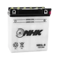 BATTERY 12V  5 Ah NB5L-B NHK - WITH MAINTENANCE (Lg120xWd60xH130) (PREMIUM QUALITY -EQUALS YB5L-B)