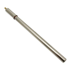 PUMP TRADITIONNAL- NEWTON STEEL VP/VS L380mm SILVER (MOUNTING CLIPS INCLUDED)