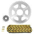 KIT CHAINE ADAPTABLE RIEJU 50 RS2 MATRIX 2002>2003  420  13x47  (DIAM COURONNE 55/90.5/8.5)  (DEMULTIPLICATION ORIGINE)  -AFAM-