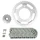 KIT CHAINE ADAPTABLE YAMAHA 600 YZF-R6 1999>2002 530 16x48 (DIAM COURONNE 112/138/10.5) (DEMULTIPLICATION ORIGINE) -AFAM