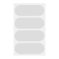 STICKER - REFLECTIVE STRIPES FOR HELMET - APPROVED (SET OF 4 STRIPES)