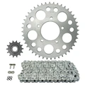KIT CHAINE ADAPTABLE BENELLI 500 LEONCINO TRAIL 2017>2020  525  14x44  (DEMULTIPLICATION ORIGINE)  -AFAM-