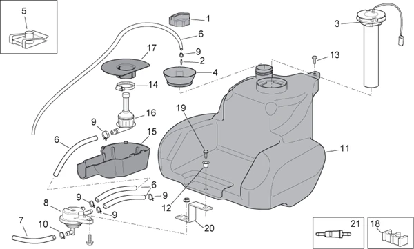 Réservoir essence II
