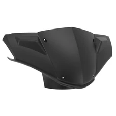 CARENAGE/COUVRE GUIDON AV SCOOT ADAPTABLE PEUGEOT 50 KISBEE 2T ET 4T TOUS MODELES (NOUVEAU 2018> + ANCIEN MODELE 2010>2017) NOIR MAT -P2R