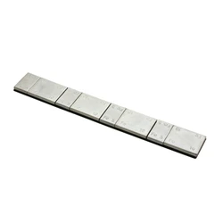 BALANCE WEIGHT FOR WHEEL - ADHESIVE BAR : 4 x 5g + 4 x 10g THICKNESS 3.8mm (100 BARS IN BOX)  -TIP TOP-(5663980)