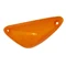 LENS FOR FLASHER-FRONT - LEFT- "PIAGGIO GENUINE PART" APRILIA 650 PEGASO 1997>2004, 50 RALLY 1995>2004  -AP8212830-