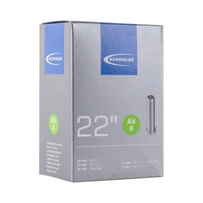 CHAMBRE A AIR VELO 550 x 28-35A - 22" SCHWALBE VALVE STANDARD TOUT ALU (44-484 à 37-501) (AV8)