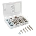 VIS CHC 6 PANS CREUX M6 x 15; 20; 25; 30; 35 mm + ECROU M6 (ASSORTIMENT)  -SELECTION P2R-