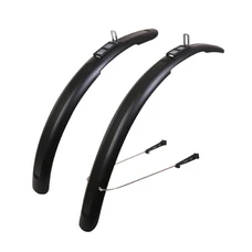 GARDE BOUE CITY/VTT RAPIDE ZEFAL TRAIL 65mm NOIR (PAIRE) POUR PNEU 650B/700C/26"/27.5"/29" SECTION MAXIMUM 2.4"