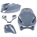 CARROSSERIE/CARENAGE SCOOT ADAPTABLE PIAGGIO 50 ZIP 2000> GRIS NARDO (KIT 4 PIECES) -P2R