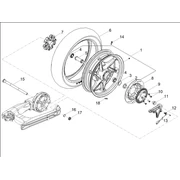 Roue arrière