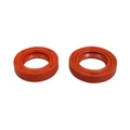 JOINT SPI EMBIELLAGE SCOOT ADAPTABLE PIAGGIO 50 ZIP 2T, TYPHOON, NRG, LIBERTY 2T, VESPA LX 2T/GILERA 50 STALKER, ICE, RUNNER, DNA (RACING ROUGE) (PAIRE) -SELECTION P2R