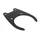 SUPPORT COMPTEUR CYCLO ADAPTABLE PEUGEOT 103 SP ROND NOIR -SELECTION P2R