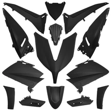 FAIRINGS/BODY PARTS FOR MAXISCOOTER YAMAHA 530 TMAX 2015>2016 MATT BLACK (11 PARTS KIT)
