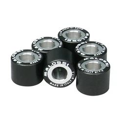 GALET/ROULEAU MAXISCOOTER MALOSSI 20,9x17 11,0g (x6) POUR PIAGGIO 250 X7, X8, X9 MP3, GTS, BEVERLY/PEUGEOT 125 SATELIS COMPRESSOR (6613697I0)