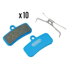 PLAQUETTE DE FREIN VTT SHIMANO XTR M9120 XT M8120/M8020 SLX M7120 SAINT M820/M640/810, TRP, TEKTRO (ELVEDES SOFT ORGANIC) (BOX 10 PAIRES)