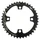 CHAINRING FOR E/BIKE 4 arms Ø 104 FOR YAMAHA MICHE 40 Teeth EXTERNAL TRIPLE/DOUBLE- Black