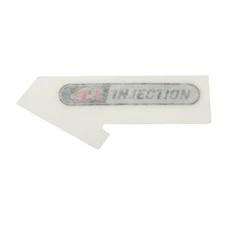 DECAL "4T INJECTION" ON FRONT SHIELD "PIAGGIO GENUINE PART" 50 ZIP 4stroke 2018> E4  -2H002189-