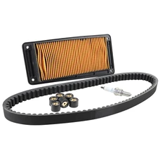 KIT/PACK ENTRETIEN MAXISCOOTER ADAPTABLE SYM 125 GTS 2005>2009, 125 GTS EVO 2013>2014 (PACK 4 PIECES) -SELECTION P2R