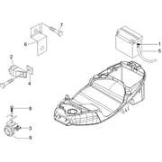 Relais - Batterie - Avertisseur sonore