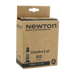 CHAMBRE A AIR VELO 650 x 35A/B NEWTON VALVE PRESTA 40mm