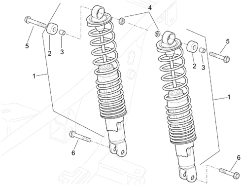 Suspension arriere