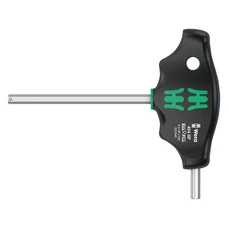 CLE ALLEN/6 PANS MANCHE EN T WERA 454 HEX PLUS 6x100mm NOIR/VERT (VENDU A L'UNITE) -MARQUE ALLEMANDE POUR LES ATELIERS