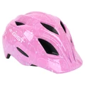 CASQUE VELO ENFANT GIST WELLY ROSE AVEC MOTIFS TAILLE 52-56cm AVEC MOLETTE ET ECLAIRAGE LED (VENDU SUR CARTE)