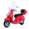 COMPLETE CRASHBARS + REAR and FRONT CARRIERS "PIAGGIO GENUINE PART" 125-300 VESPA GTS 2005> CHROMES  -602959M-