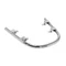 FRONT MUDGUARD PROTECTION "PIAGGIO GENUINE PART" 125-250-300 VESPA GTS CHROME -602890M
