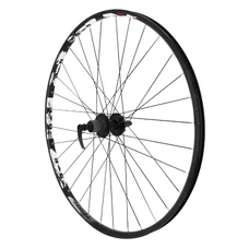 WHEEL FOR MTB 29" KARMA DISC -REAR- -BLACK- DOUBLE WALLED -6 HOLES HUB FOR CASSETTE SHIMANO/SRAM 11/10/9/8 Speed. - Inner Rim Wd 21mm / Extern 27mm.