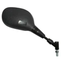 RETROVISEUR ADAPTABLE SUZUKI 125 UH BURGMAN 2002>2013  DROIT NOIR (HOMOLOGUE CE)  -P2R-