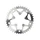 CHAINRING FOR ROAD BIKE- 5 Arms- 42T.Ø 130 MIDDLE- ALUMINIUM SILVER- 7075 TA ALIZE (SHIMANO TYPE)8/9/10 Speed