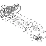 Pompe d'huile-carter huile