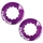 ECROU DE BLOCAGE TRIPEAK POUR DISQUE CENTER LOCK ALUMINIUM ULTRA LEGER 7g VIOLET (VENDU A LA PAIRE)
