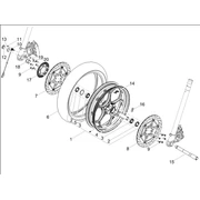 Roue avant