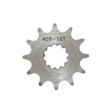 GEARBOX OUTPUT SPROCKET FOR 50cc MOTORBIKE MINARELLI 50 AM6 428 12 TEETH/MBK 50 X-POWER/YAMAHA 50 TZR/PEUGEOT 50 XPS/RIEJU 50 SMX -SELECTION P2R