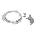 CACHE COURROIE CYCLO ADAPTABLE MBK/MOTOBECANE 88, 881 CHROME (AVEC PATTE DE FIXATION) -SELECTION P2R