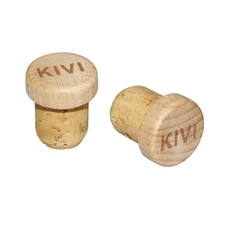 HANDLEBAR END PLUG- FOR ROAD BIKE--TO PRESS- VINTAGE P2R -CORK EFFECT (PAIR)